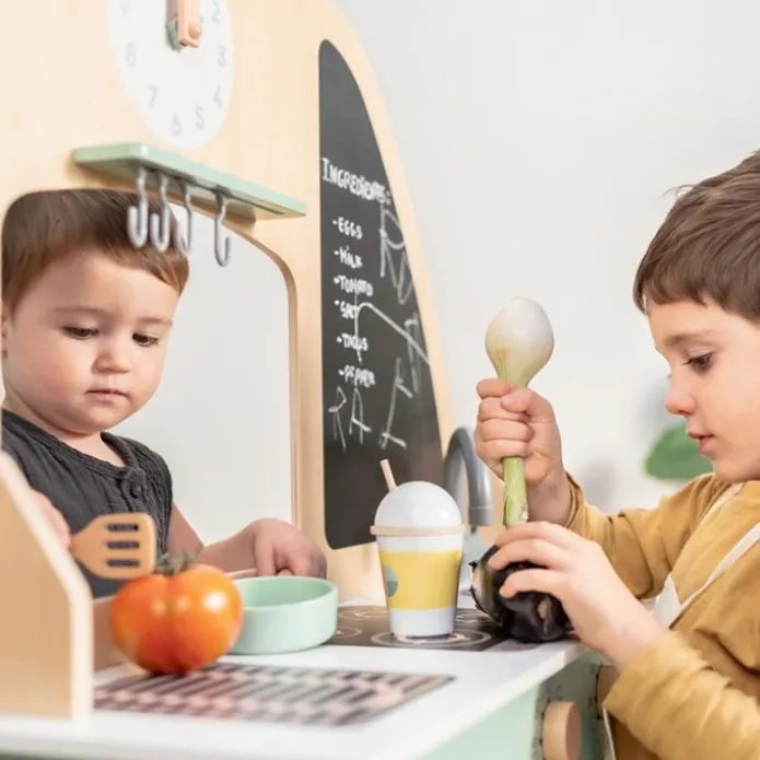 Cocinita de madera Foodie Truck con accesorios - Beeloom