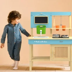 Cocinita de madera para exterior - Classic World