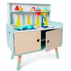 Cocinita de madera y mueble de almacenamiento 2 en 1 - Hape