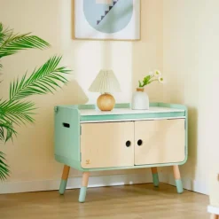 Cocinita de madera y mueble de almacenamiento 2 en 1 - Hape