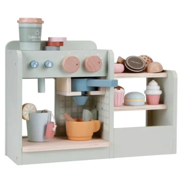 Coffee corner o puesto de café de madera - Little Dutch