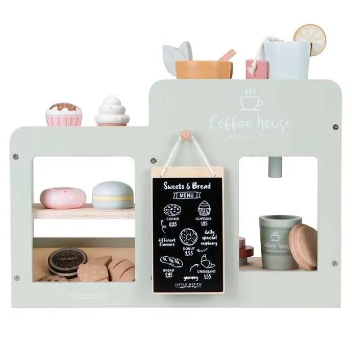 Coffee corner o puesto de café de madera - Little Dutch