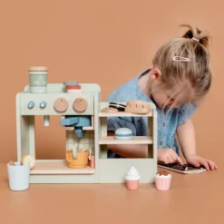 Coffee corner o puesto de café de madera - Little Dutch