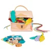 Cofre del tesoro para coser y enhebrar collares - Miniland