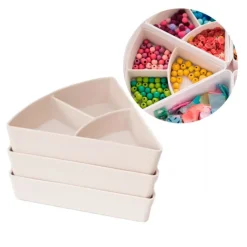 Compartimentos de clasificación beige para bandeja Play Tray (3) - Inspire My Play