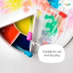 Compartimentos de clasificación beige para bandeja Play Tray (3) - Inspire My Play