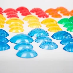 Conchas de colores translúcidas con textura (108) - EDX Education