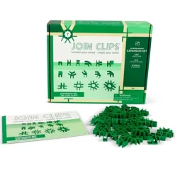 Conectores para bloques de construcción de madera compatibles con KAPLA (280) - Join Clips