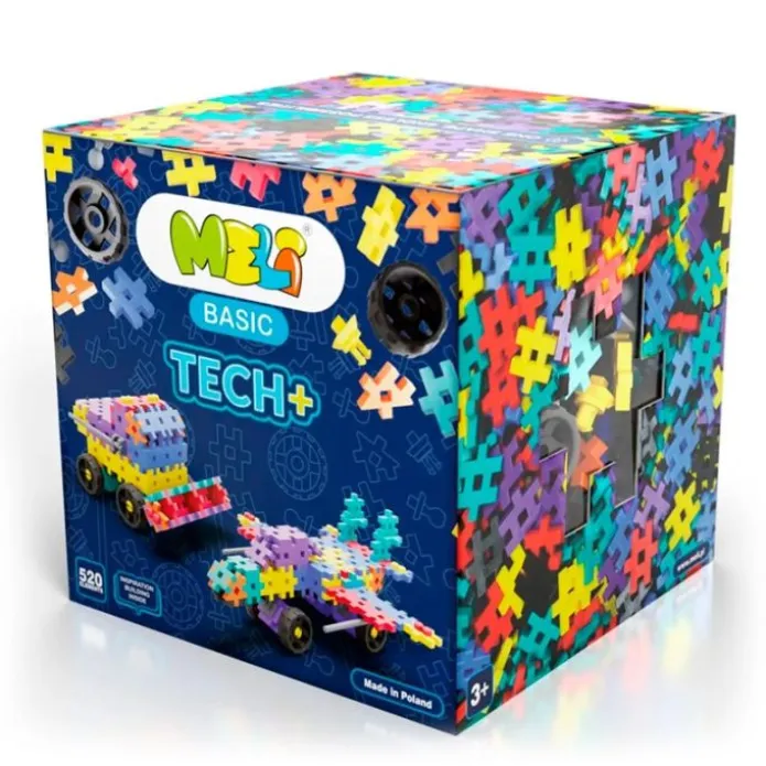 Construcción bloques Basic Tech+ 520 piezas - MELI