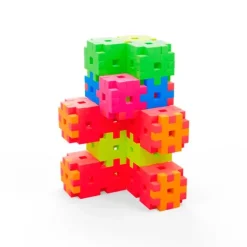 Construcción bloques Basic Travel Neón en caja 500 piezas - MELI