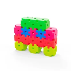 Construcción bloques Basic Travel Neón en caja 250 piezas - MELI