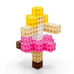 Construcción bloques Cube Pastel en caja 300 piezas - MELI