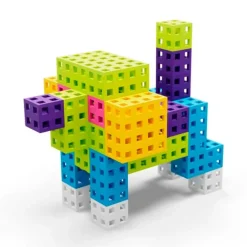 Construcción bloques Cube Pastel 200 piezas - MELI