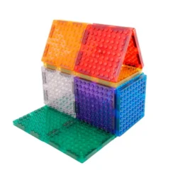 Construcción magnética Brick Tiles Set Intense 16 piezas compatibles con Lego - Cleverclixx