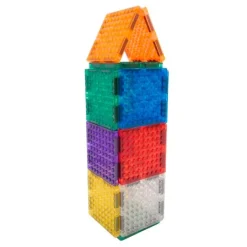 Construcción magnética Brick Tiles Set Intense 16 piezas compatibles con Lego - Cleverclixx