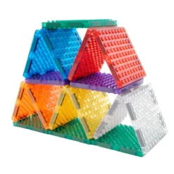 Construcción magnética Brick Tiles Set Intense 16 piezas compatibles con Lego - Cleverclixx