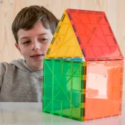 Construcción magnética Imanix 5 cuadrados grandes - Braintoys