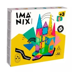 Construcción magnética Imanix 32 piezas - Braintoys