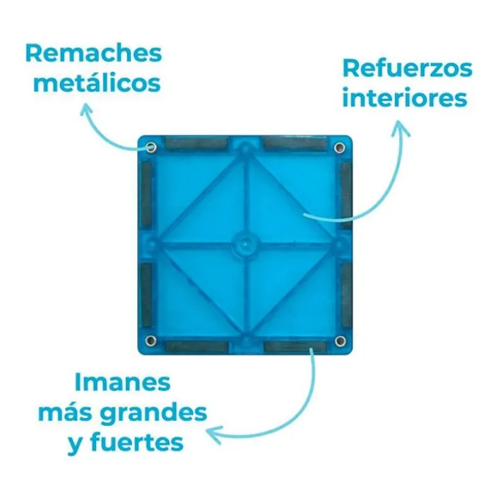 Construcción magnética Imanix 60 piezas - Braintoys