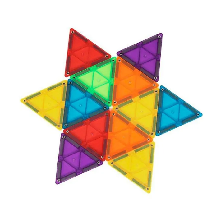Construcción magnética Imanix 20 triángulos equiláteros - Braintoys