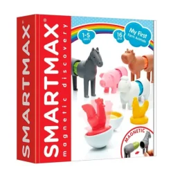 Construcción magnética My First Farm Animals 16 piezas - SmartMax