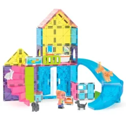 Construcción magnética 50 piezas Casa de mascotas Pet Playhouse - Magna-Tiles