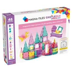 Construcción magnética 48 piezas Castillo - Magna-Tiles