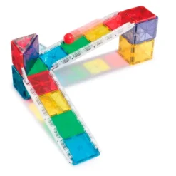 Construcción magnética 33 piezas Circuito de bolas Rail Racers - Magna-Tiles