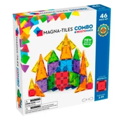 Construcción magnética 20 piezas clásicas y 26 piezas MicroMags - Magna-Tiles