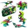 Construcción magnética 36 piezas Dino Adventure Pack - Clixo