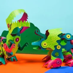 Construcción magnética 36 piezas Dino Adventure Pack - Clixo