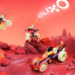 Construcción magnética 30 piezas flexibles Mars Rovers - Clixo