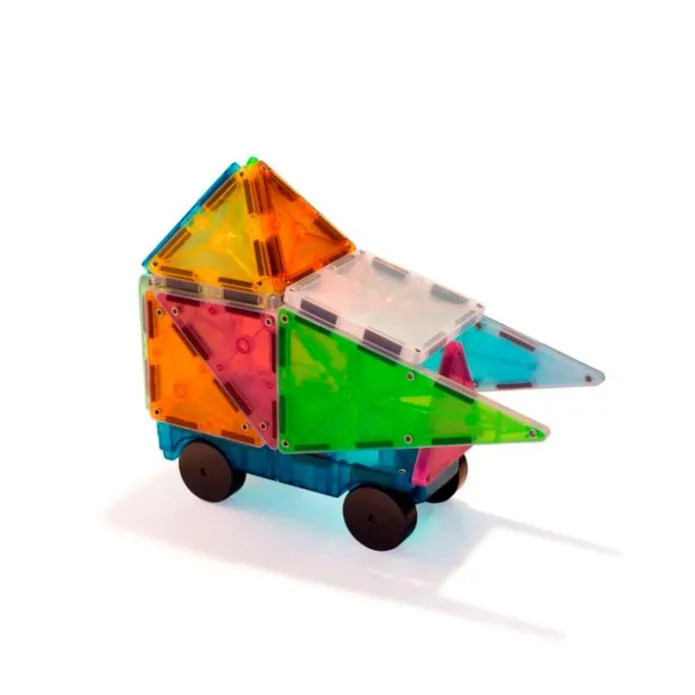 Construcción magnética 50 piezas Grand Prix - Magna-Tiles