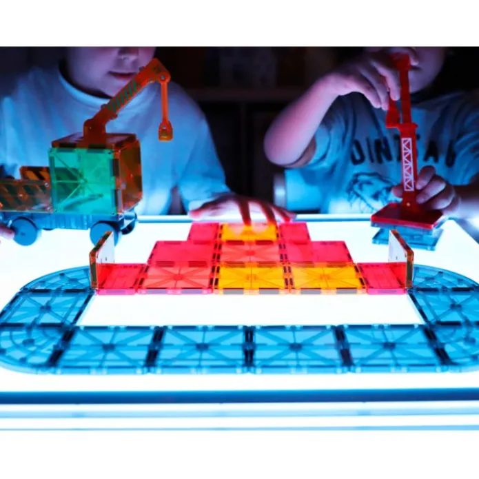 Construcción magnética 32 piezas Obras - Magna-Tiles