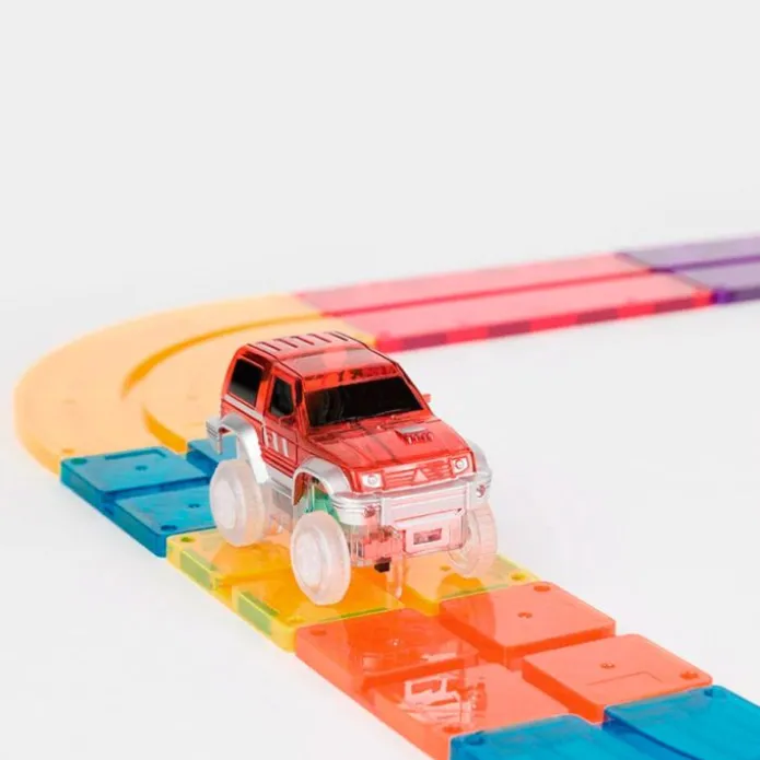 Construcción magnética pista de carreras Imanix 22 piezas - Braintoys