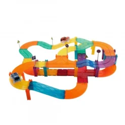 Construcción magnética pista de carreras Imanix 50 piezas - Braintoys