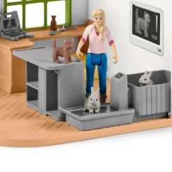 Consulta de veterinaria con mascotas Farm World - Schleich