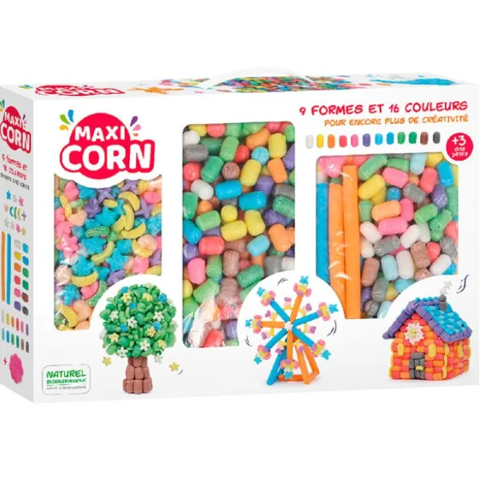 Copos de colores para manualidades Maxi Corn (1000) - Ludi
