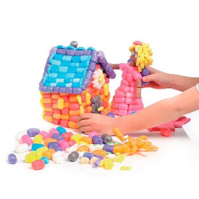 Copos de colores para manualidades Maxi Corn (1000) - Ludi