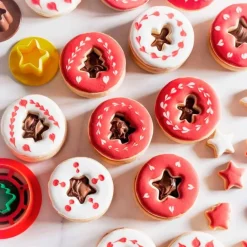 Cortadores galletas rellenas Navidad - Decora
