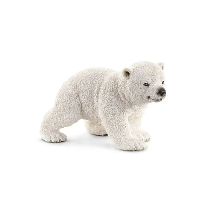 Cría de oso polar corriendo - Schleich