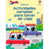 Cuaderno de pasatiempos Actividades variadas para llevar de viaje - Usborne