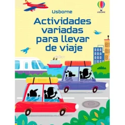 Cuaderno de pasatiempos Actividades variadas para llevar de viaje - Usborne