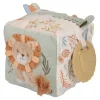 Cubo de actividades de peluche Safari Friends - Little Dutch