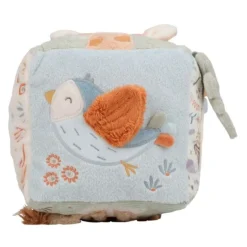Cubo de actividades de peluche Safari Friends - Little Dutch