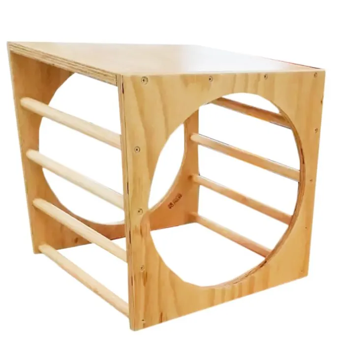 Cubo de gateo de madera - Pikler