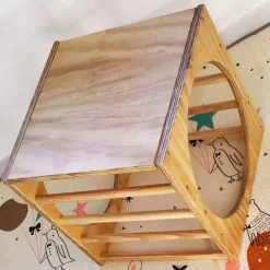 Cubo de gateo de madera - Pikler