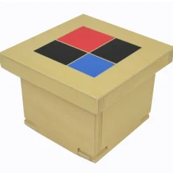 Cubo del binomio de madera - Montessori