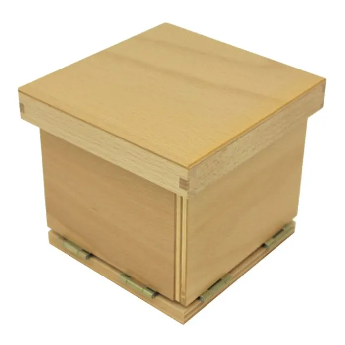Cubo del trinomio aritmético de madera - Montessori