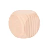 Cubo de madera natural 4 cm - TickiT
